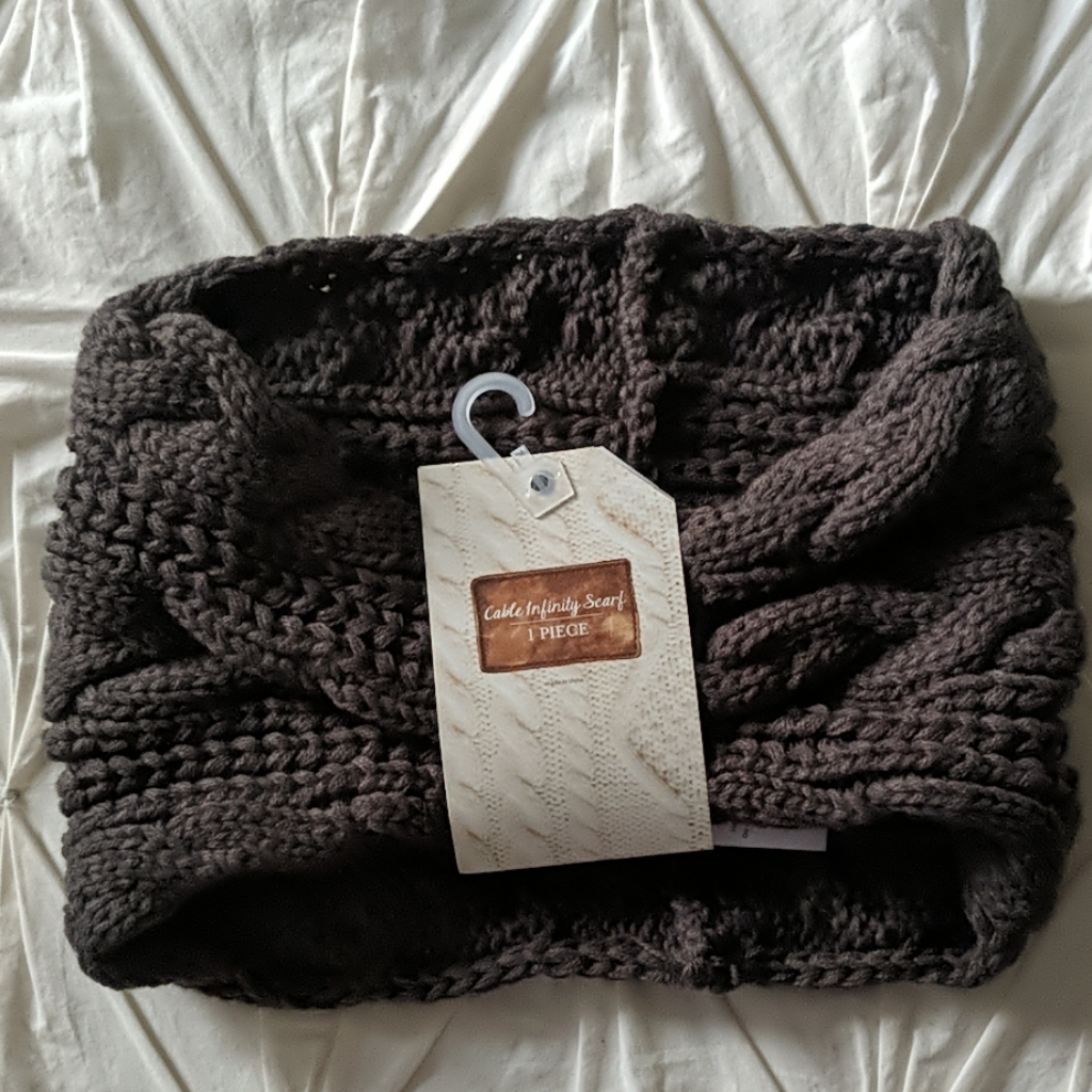 Cable Infinity Scarf
